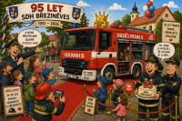 2026 - Náš Dennis jednou z ozdob oslav 95 let SDH Březiněves - 2026 - Náš Dennis jednou z ozdob oslav 95 let SDH Březiněves -