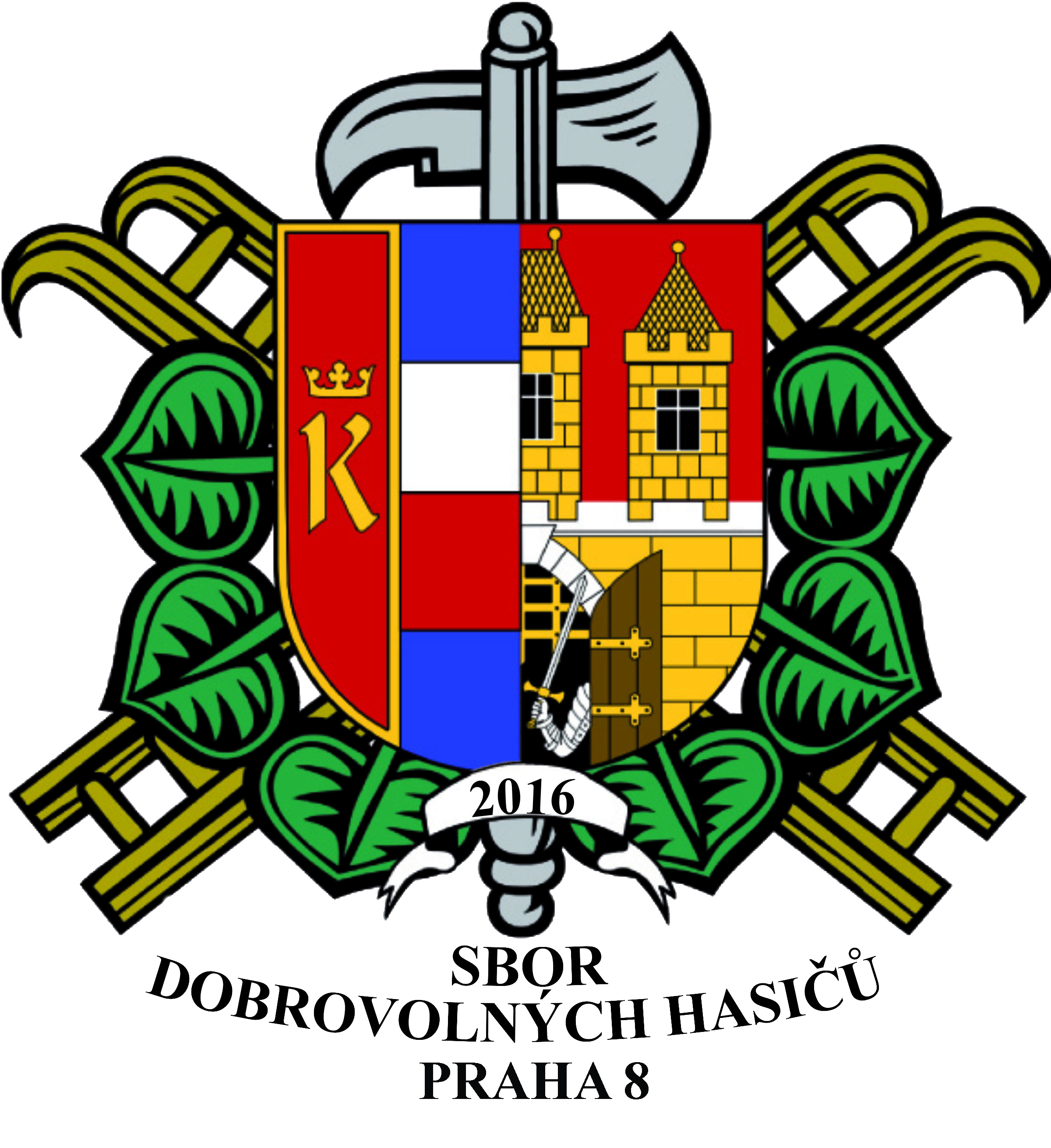 Znak  - Sbor dobrovolných hasičů Praha 8
